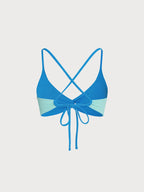 Premium Mavi Dönüşümlü Bikini Üstü - Şık ve Rahat