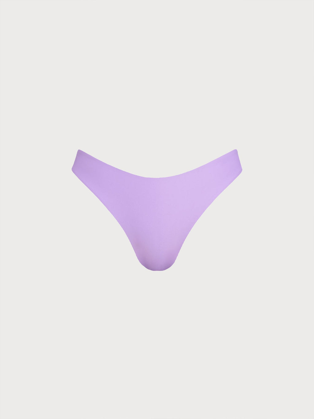 ECONYL® Mor Düz Düşük Bel Bikini Altı - Şık ve Sürdürülebilir