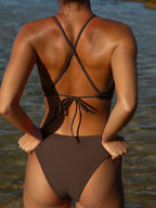 Çift Taraflı Kahve Renkli Bikini Altı - Şık ve Rahat