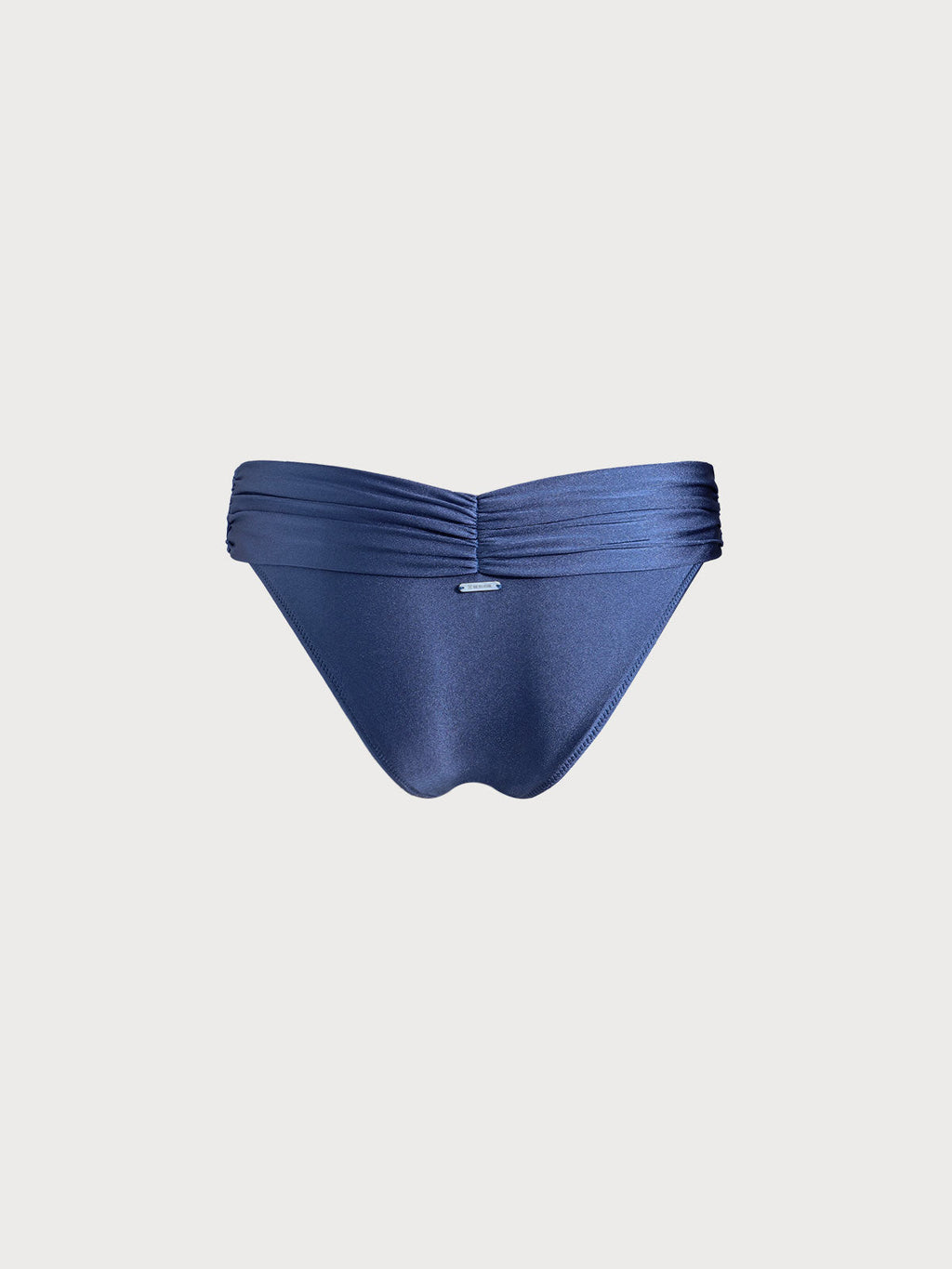 Şık Mavi Kırışık Bikini Altı - Yaz Plaj Modası