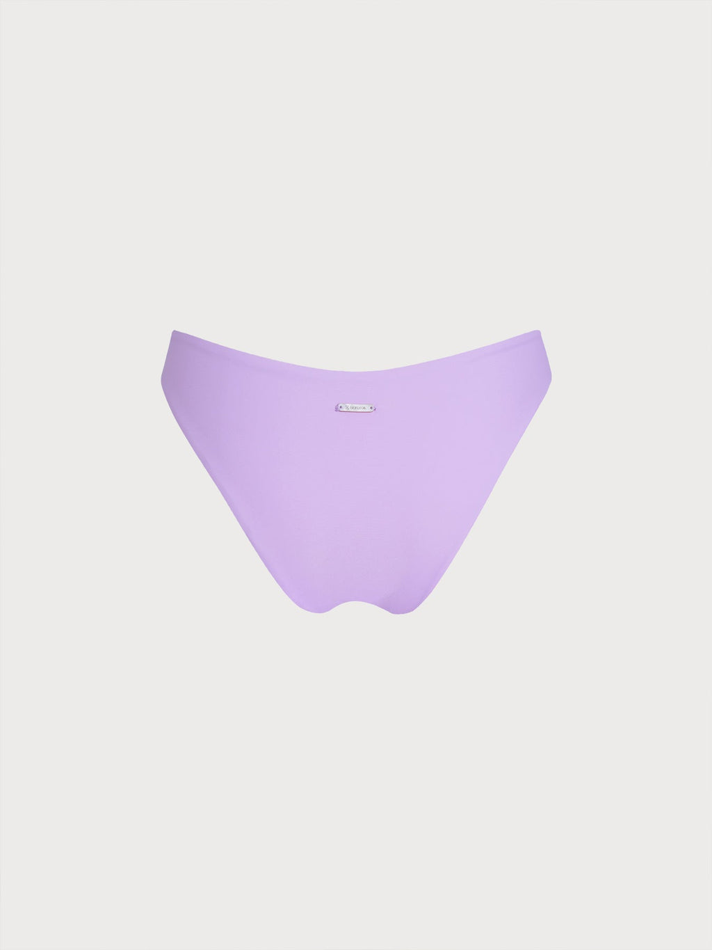 ECONYL® Mor Düz Düşük Bel Bikini Altı - Şık ve Sürdürülebilir