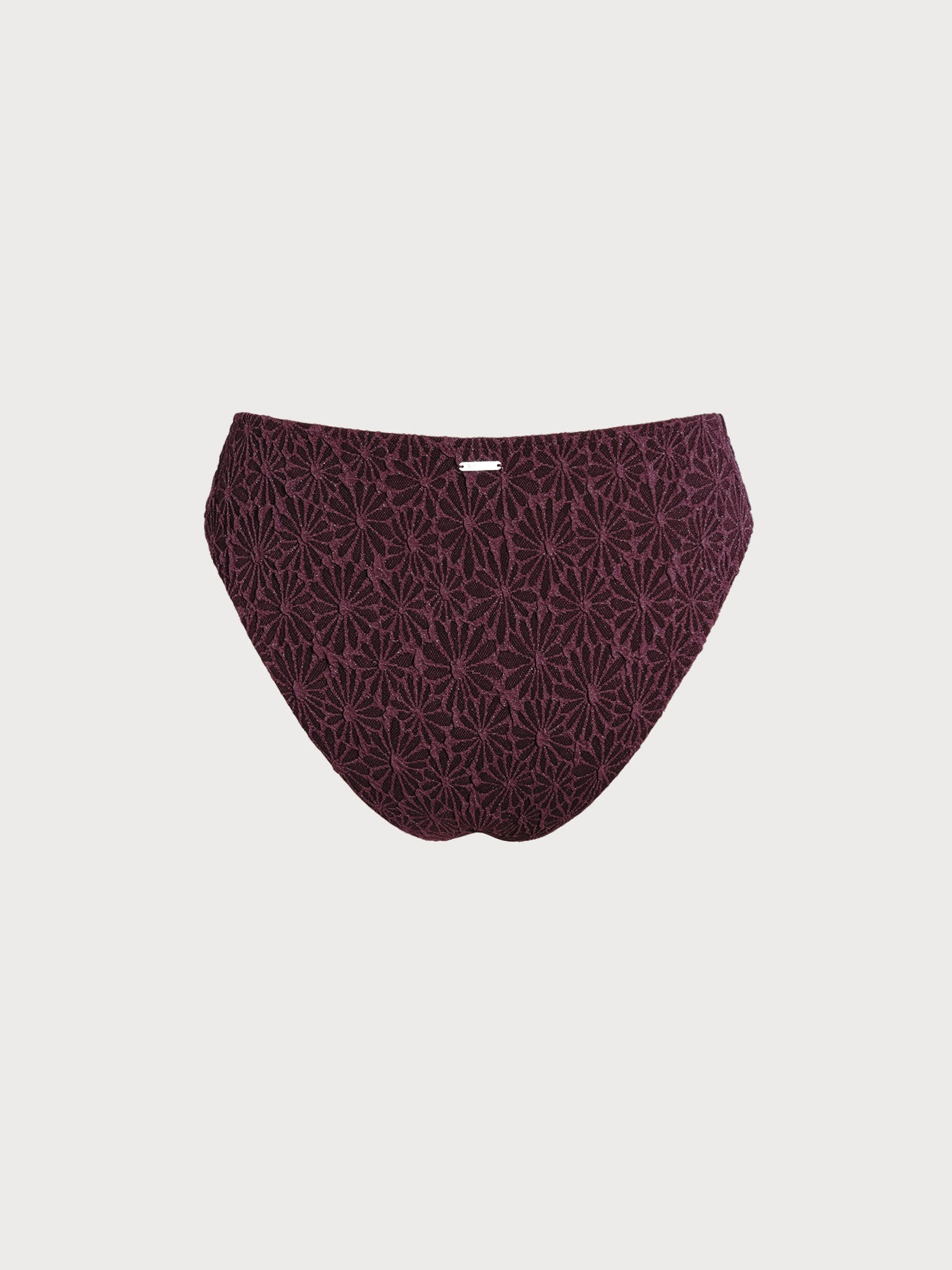 Premium Koyu Kahverengi Dokulu Bikini Altı - Şık ve Rahat