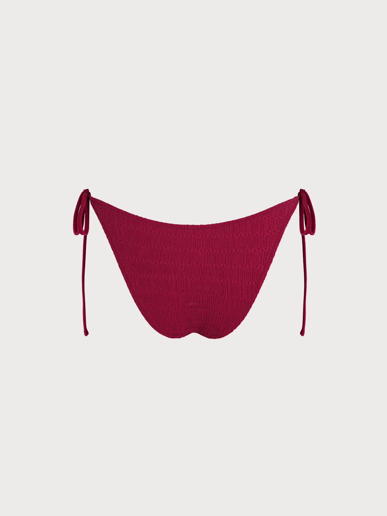 Kırmızı Doku Boncuklu Premium Bikini Altı