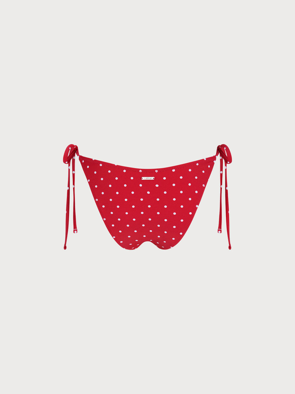 Kırmızı Puantiye Desenli Bikini Altı - Şık ve Rahat