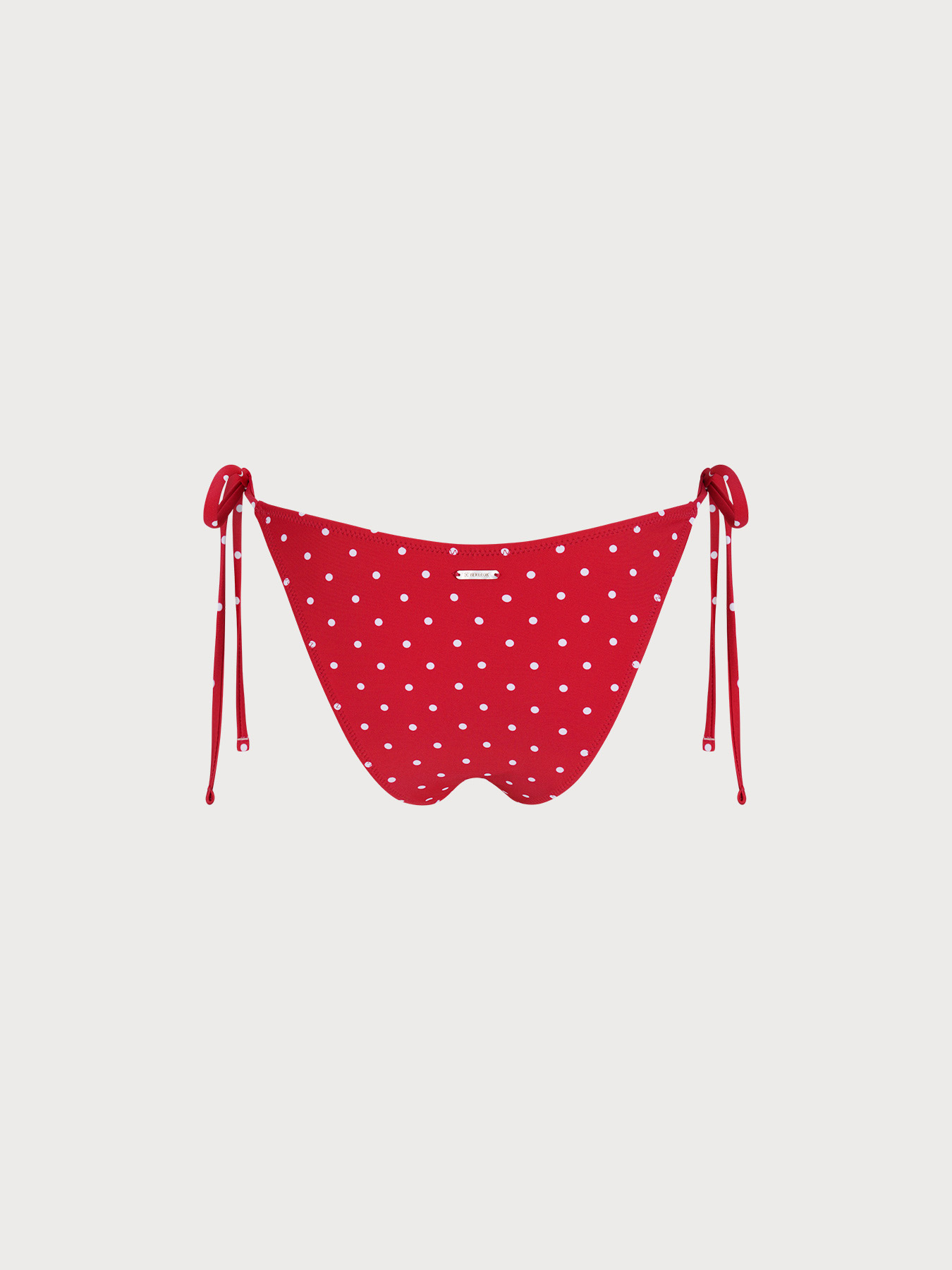 Kırmızı Puantiye Desenli Bikini Altı - Şık ve Rahat