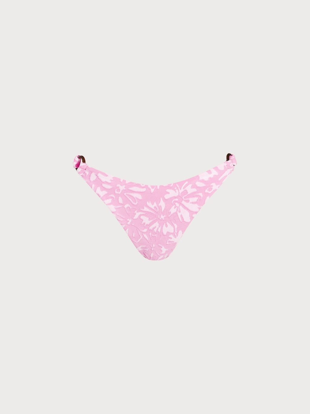 Premium Pembe Dokulu O-Halkalı Bikini Altı