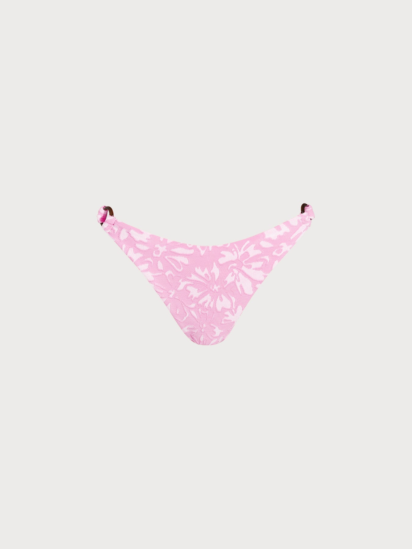 Premium Pembe Dokulu O-Halkalı Bikini Altı