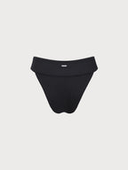 Şık Siyah Yüksek Bel Bikini Altı - Rahat ve Modern