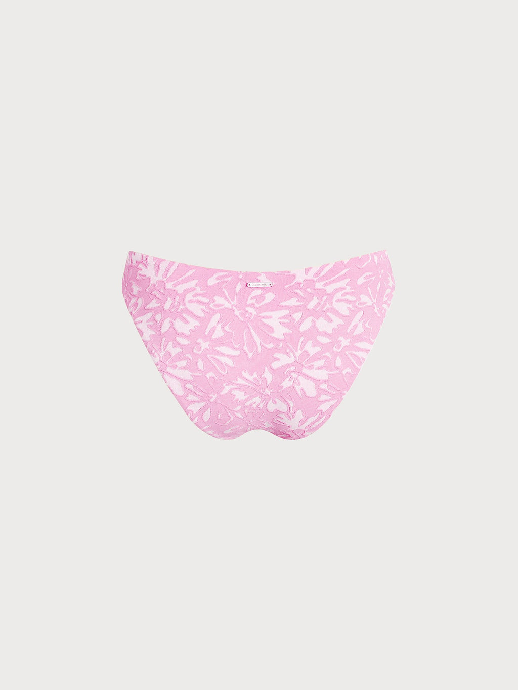 Premium Pembe Dokulu O-Halkalı Bikini Altı
