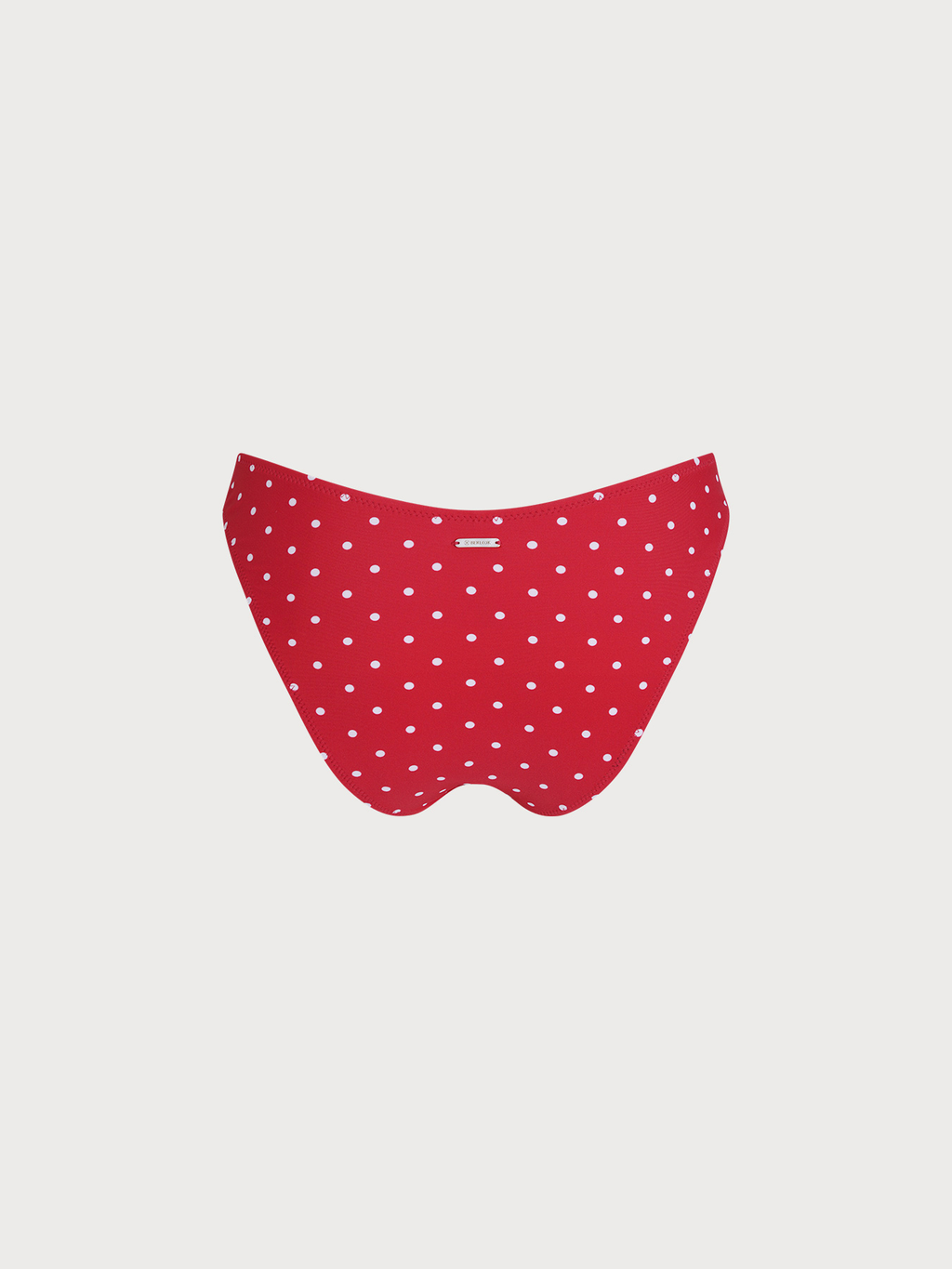 Şık Kırmızı Puantiye Bikini Altı - Yaz Modası