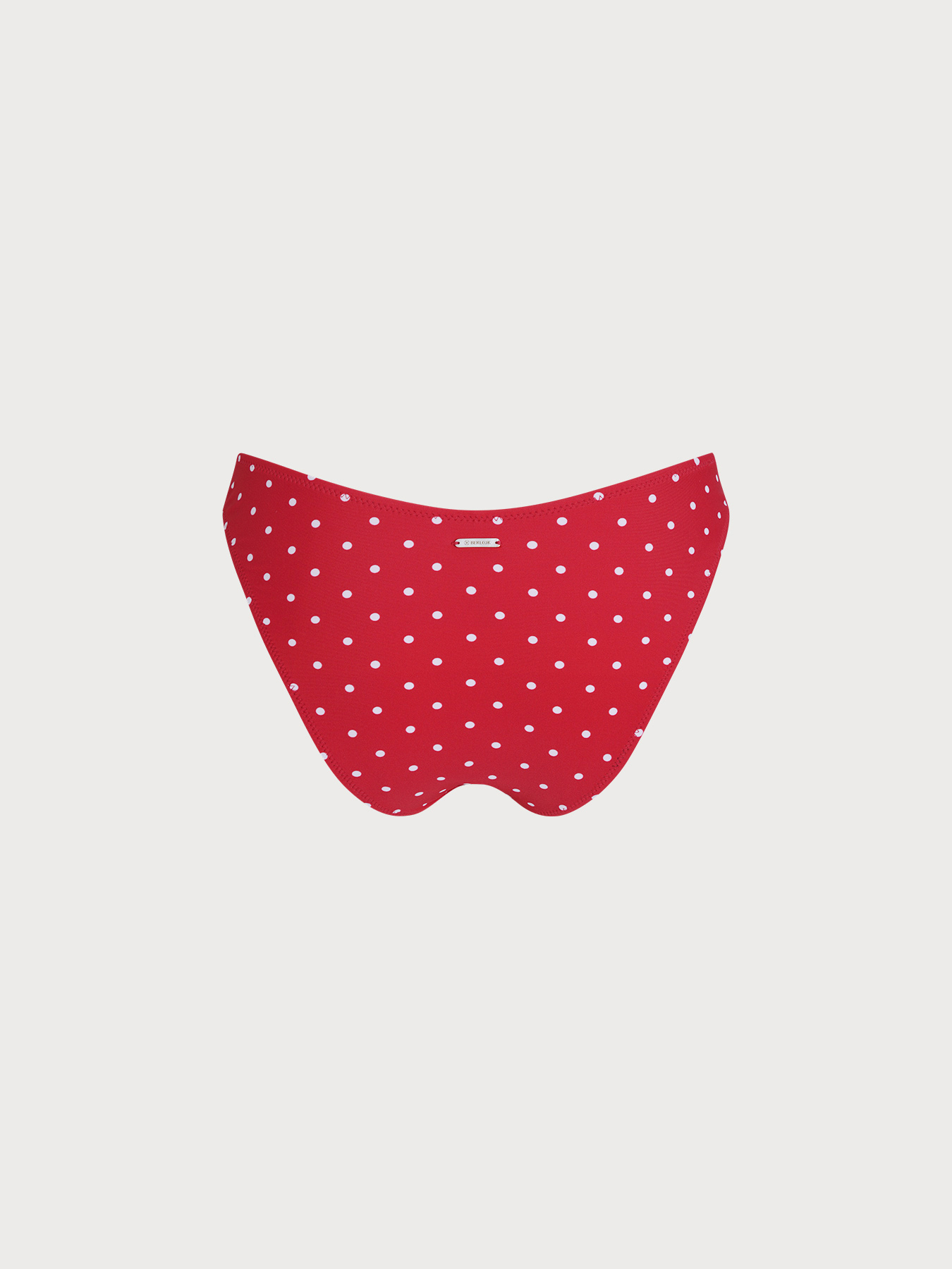 Şık Kırmızı Puantiye Bikini Altı - Yaz Modası