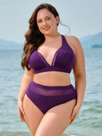 Mor File Büyük Beden Bikini Altı - Şık ve Rahat Seçim