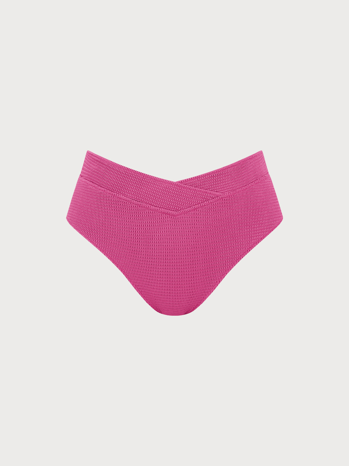 Premium Pembe V Kesim Büyük Beden Tankini Altı