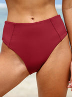 Tam Kapama Kırmızı Şarap Bikini Altı - Şık ve Rahat
