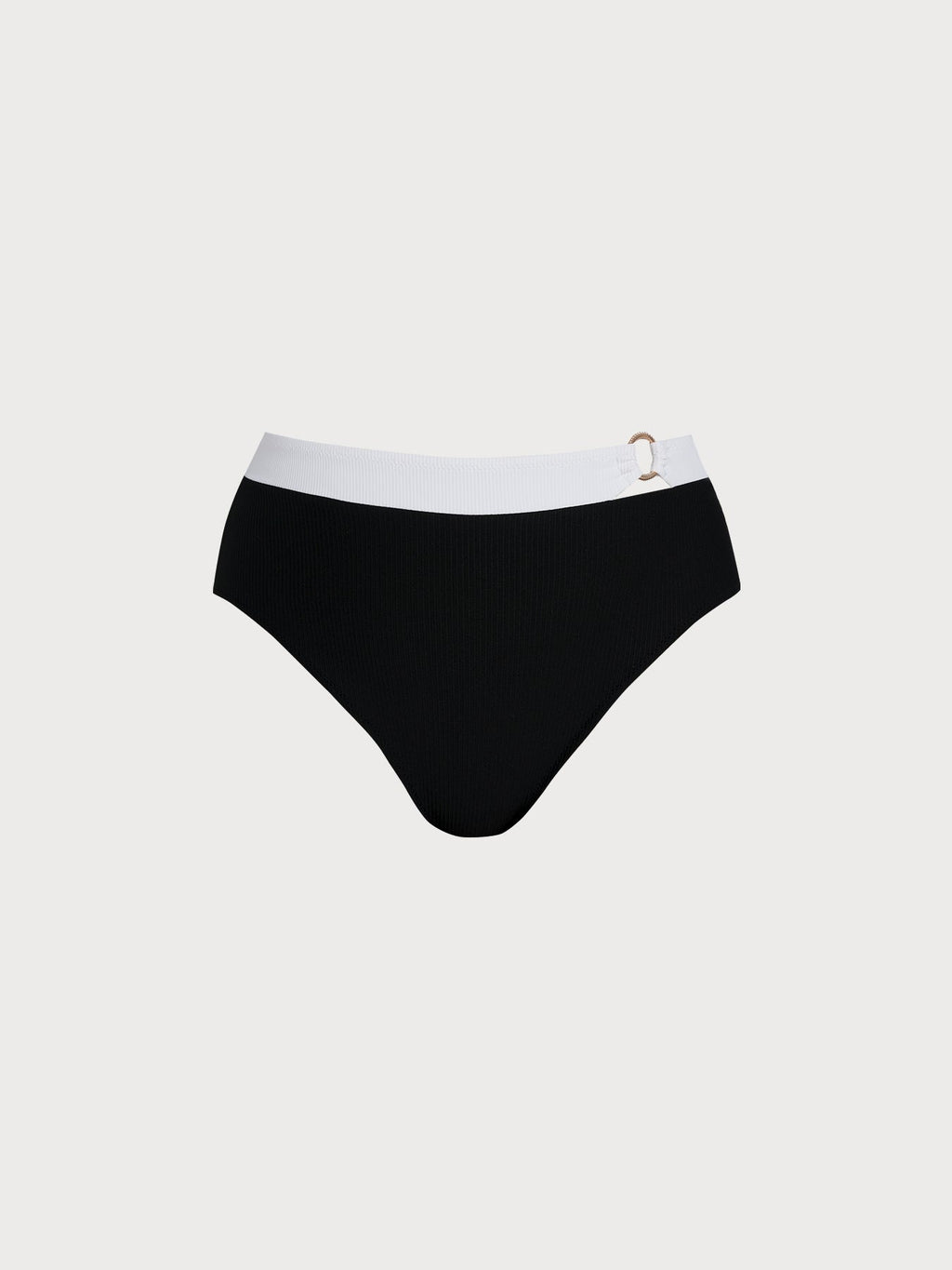 Premium Siyah Büyük Beden Doğal Bel Destekli Bikini Altı