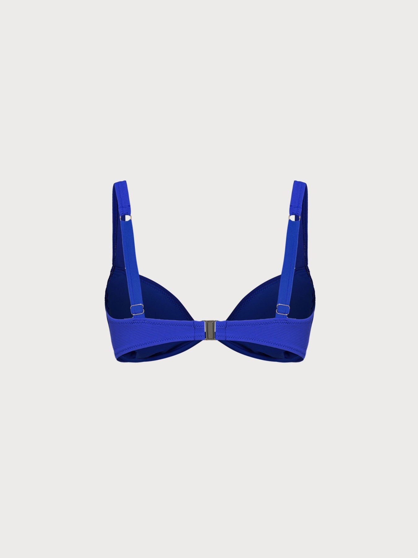 Şık Mavi Destekli Bikini Üstü - Yaz Plaj Modası
