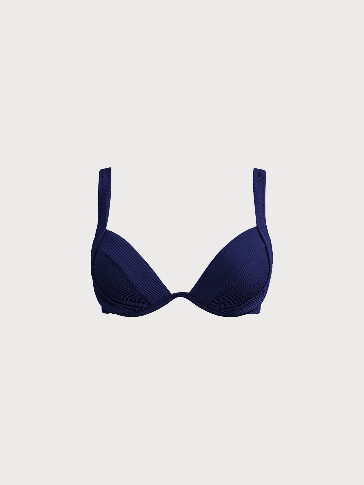 Desteksiz Lacivert Bikini Üstü - Şık ve Rahat Yaz Modası