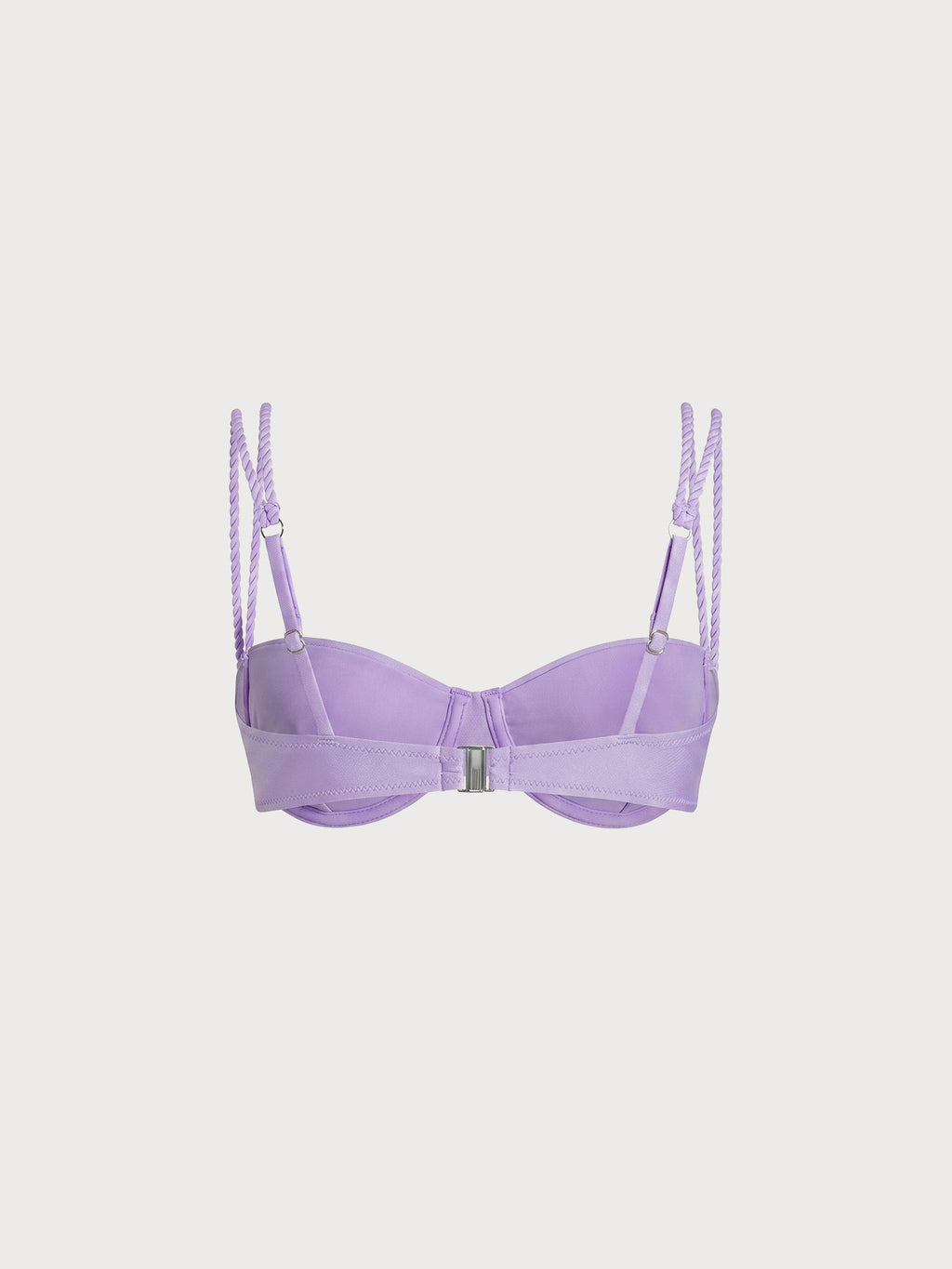 Mor Destekli İkili Kayışlı Bikini Üstü - Şık ve Rahat