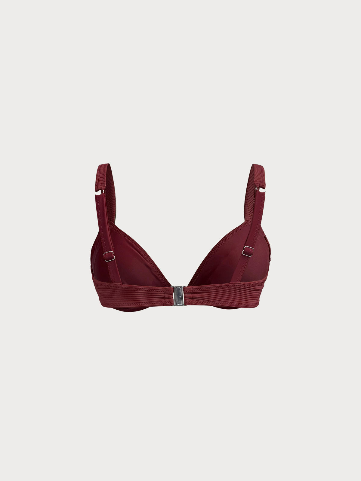 Premium Kırmızı Destekli Şarap Bikini Üstü