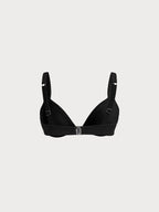 Şık Siyah Destekli Bikini Üstü - Konfor ve Stil Bir Arada
