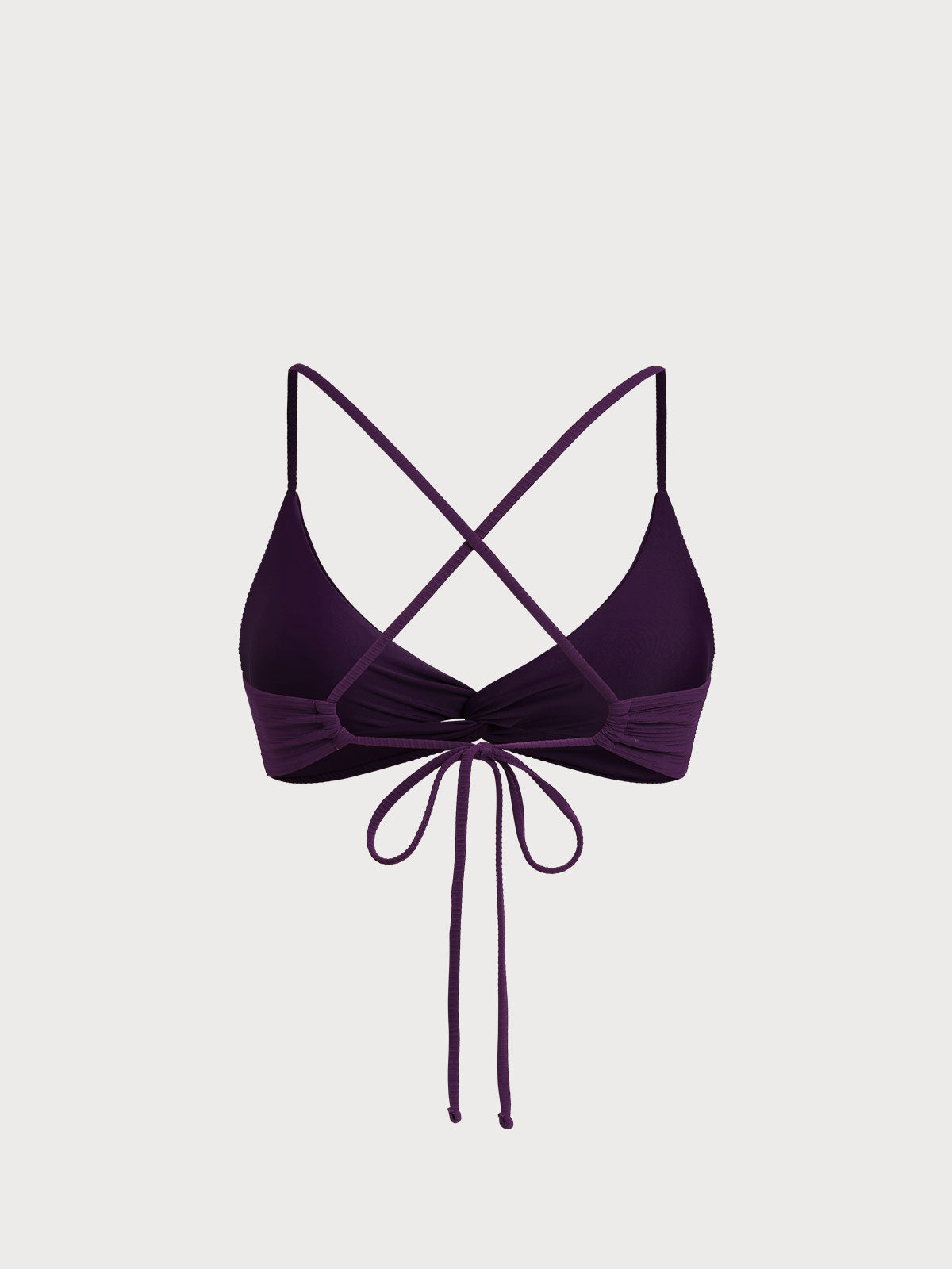 Koyu Mor X-Cross Bikini Üstü - Şık ve Rahat Yaz Modası