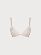 Off White Destekli Bikini Üstü - Şık ve Rahat Yaz Modası