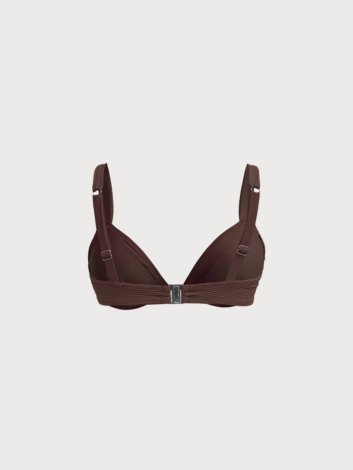 Premium Kahve Renk Desteksiz Bikini Üstü - Şık ve Rahat