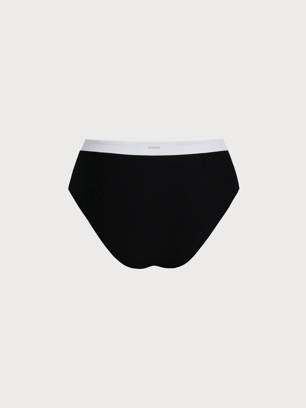Premium Siyah Büyük Beden Doğal Bel Destekli Bikini Altı