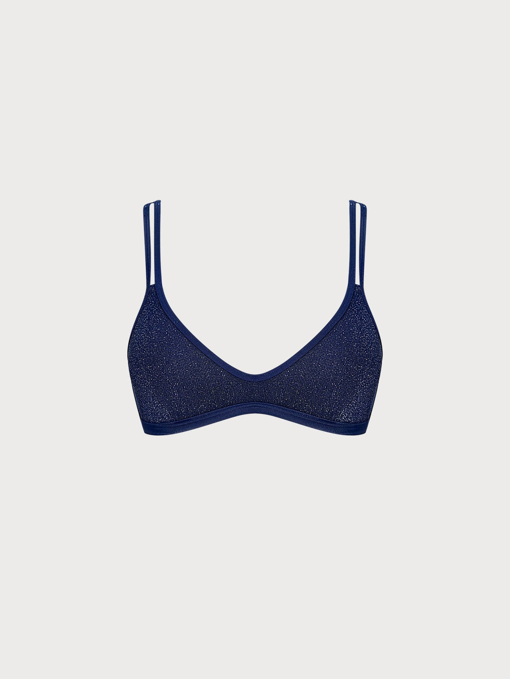 Mavi Lurex X Cross Kadın Surf Üstü - Şık ve Rahat
