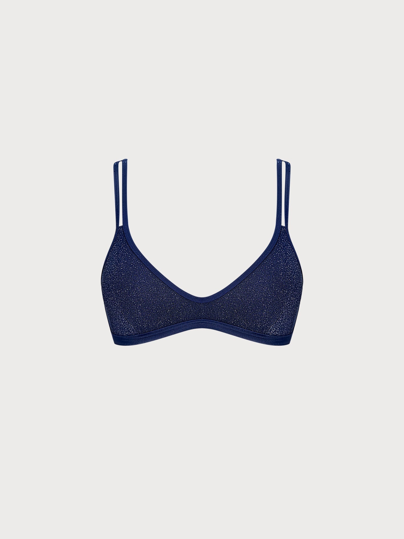 Mavi Lurex X Cross Kadın Surf Üstü - Şık ve Rahat