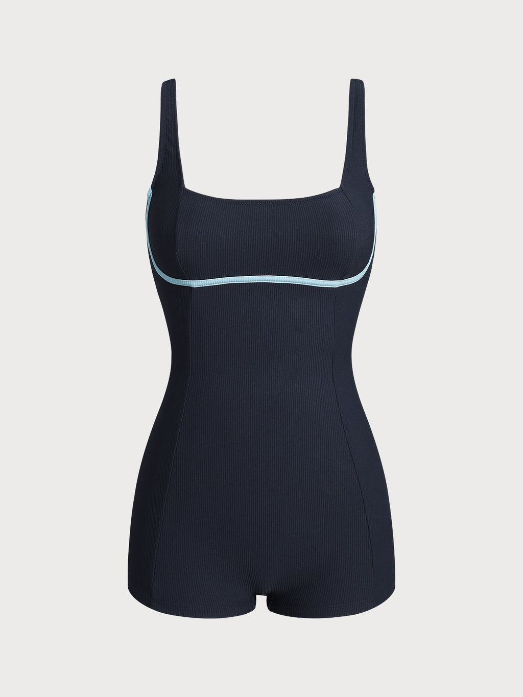 Premium Lacivert Tek Parça Surf Mayo - Rahat ve Şık