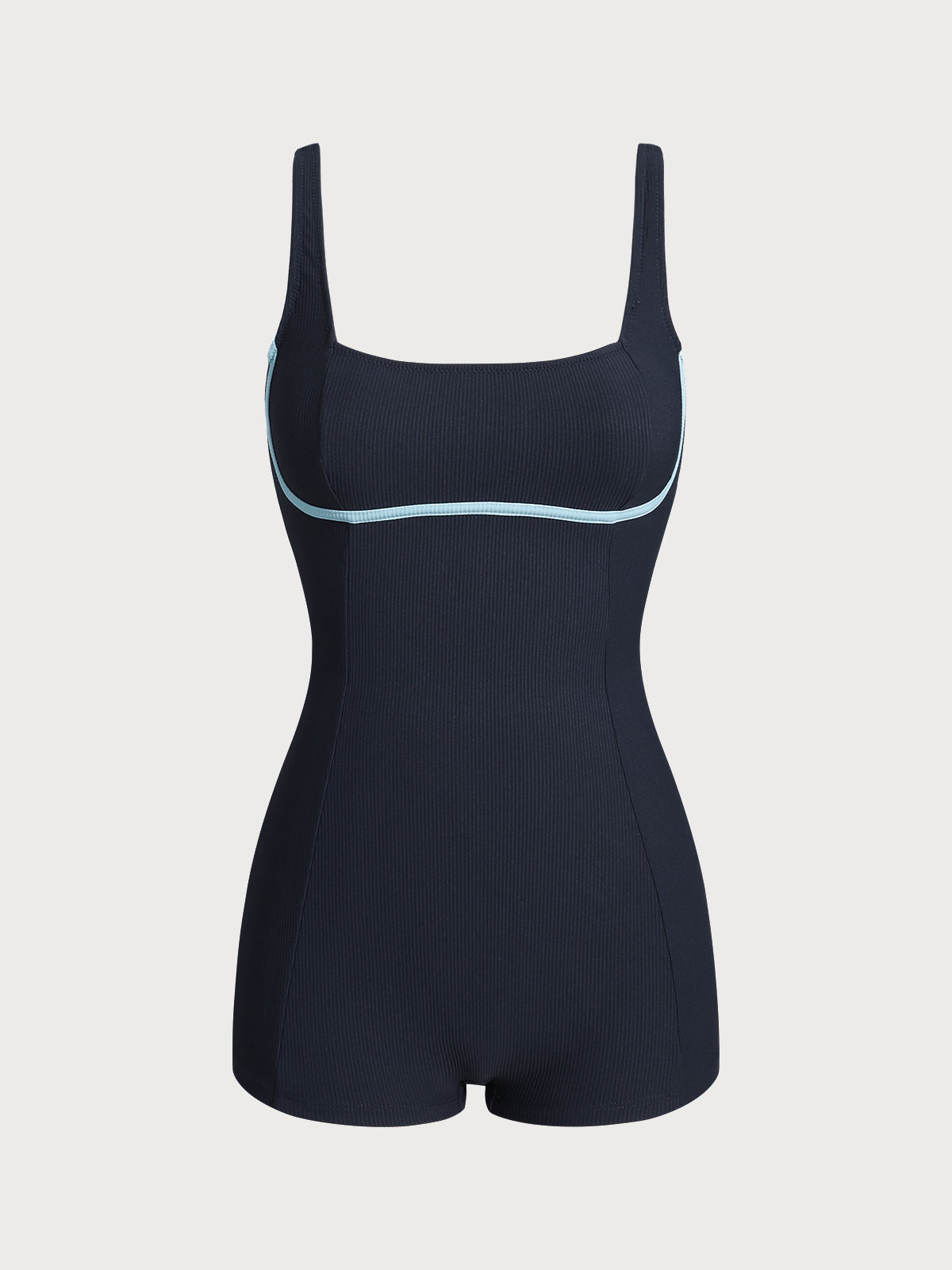 Premium Lacivert Tek Parça Surf Mayo - Rahat ve Şık