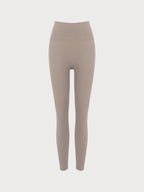 24'' Haki Renk Kesik Detaylı Kadın Leggings