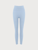 Premium Açık Mavi Kesik Legging - 24 İnç