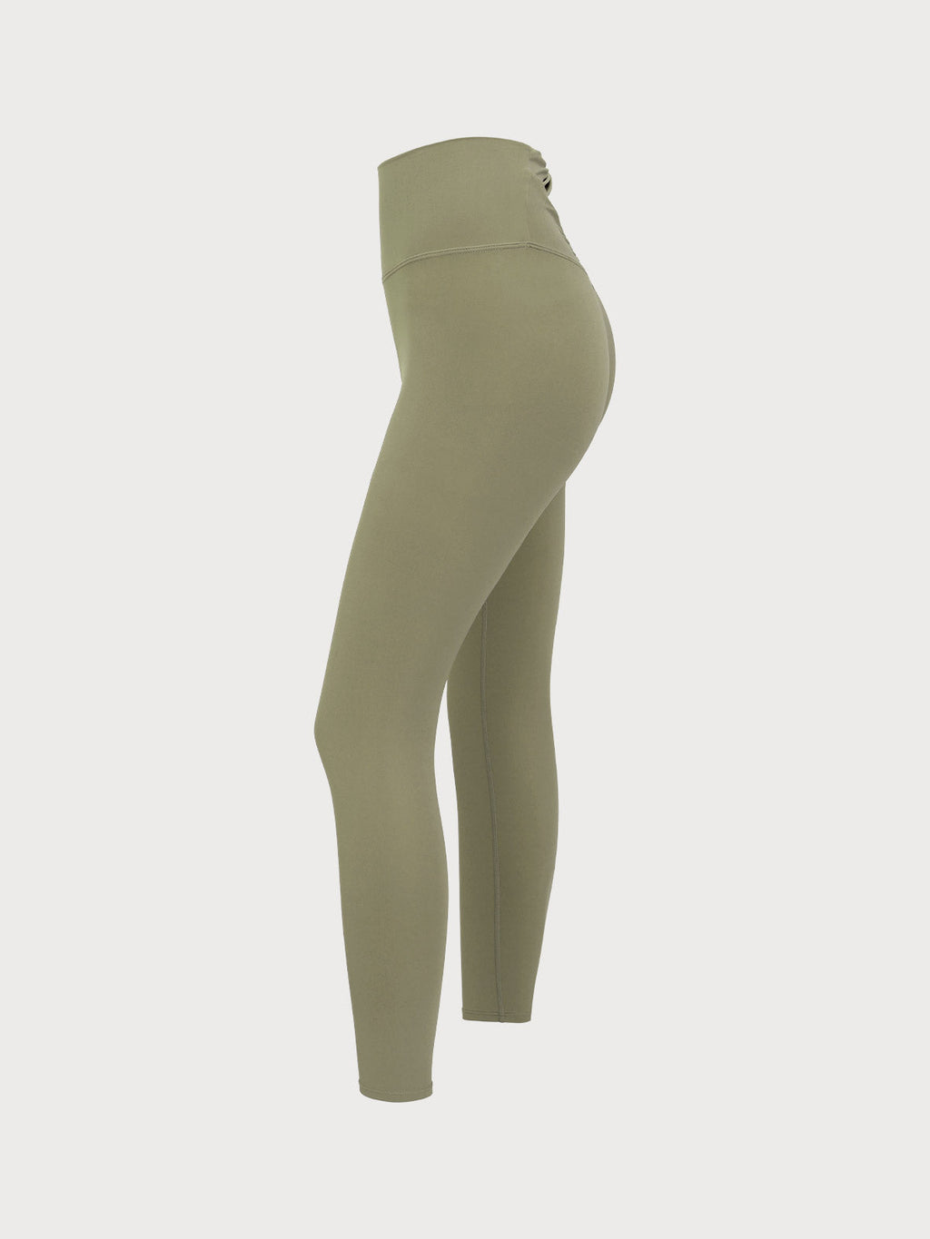 Yeşil Altın Desenli 24'' Kesik Leggings - Şık ve Rahat