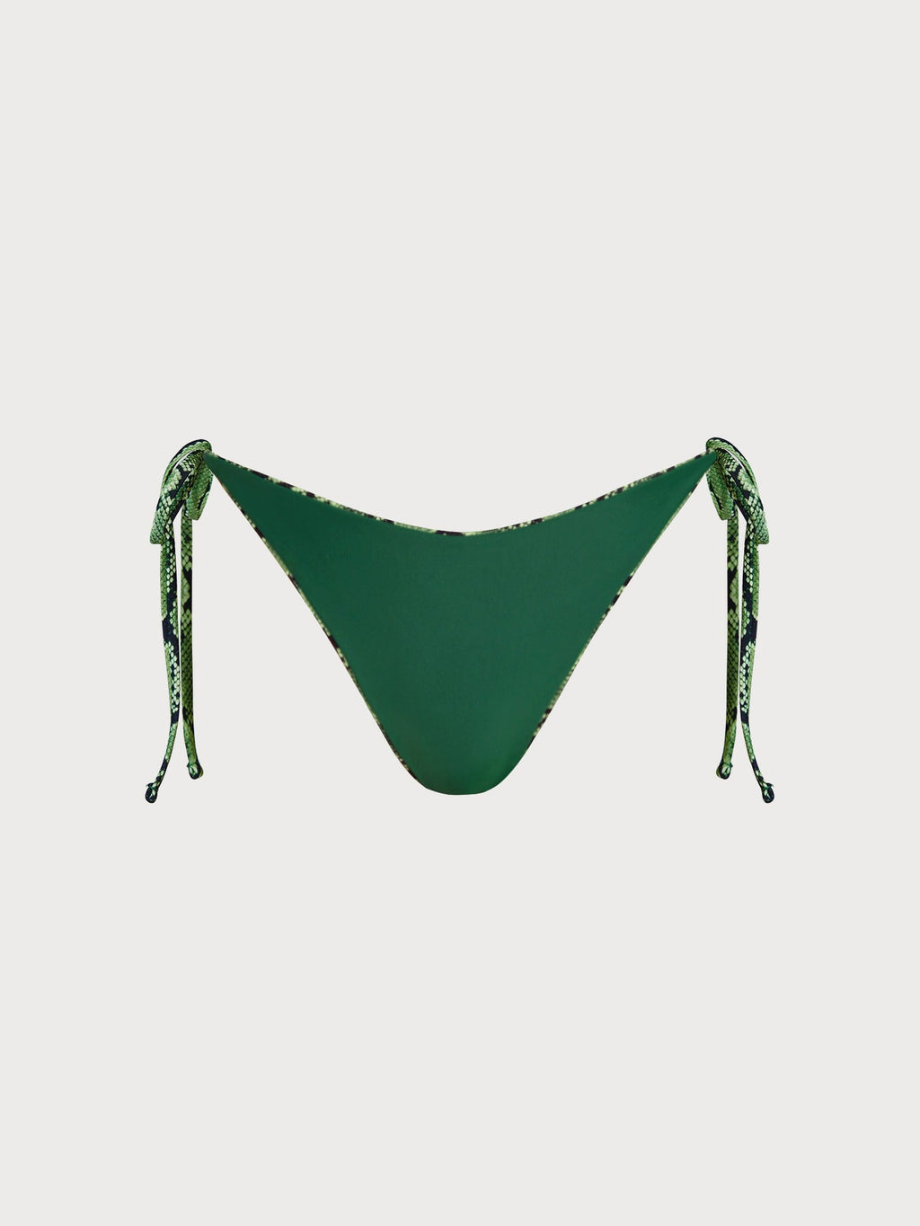 Yeşil Yılan Desenli Dönüşümlü Bikini Altı - Şık ve Rahat