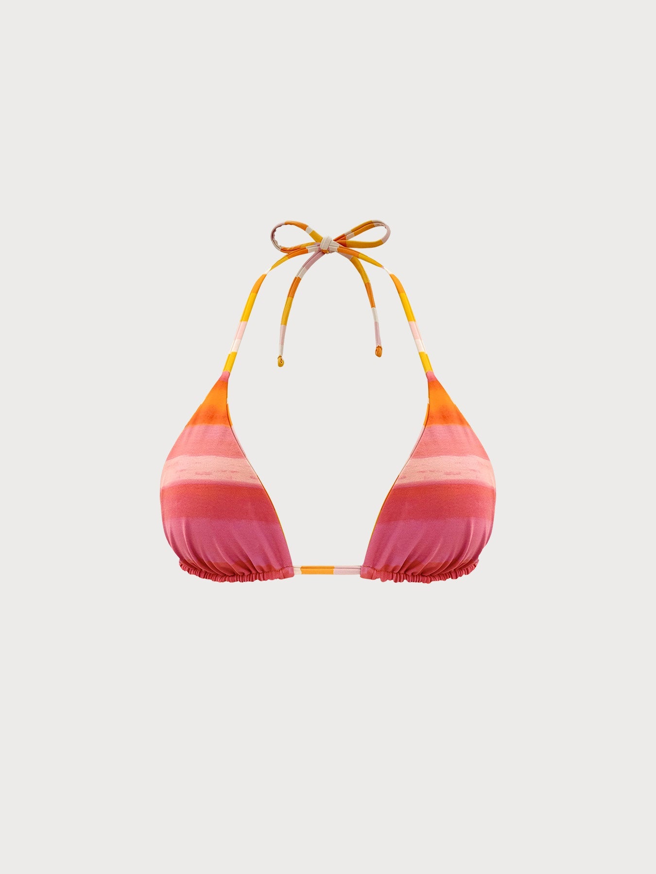 Turuncu Ters Çevirilebilir Üçgen Bikini Üstü - Şık ve Rahat