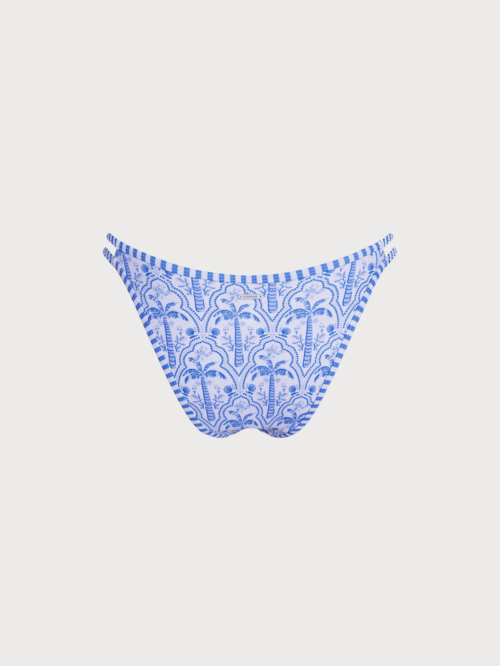 Şık Mavi Desenli Bikini Altı - Yaz Modası