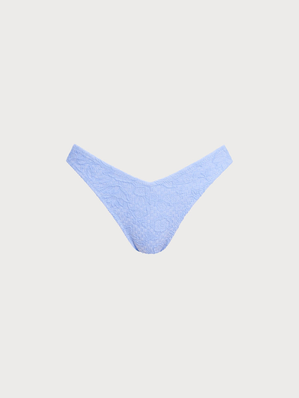 Premium Açık Mavi Dokulu Bikini Altı - Şık ve Rahat