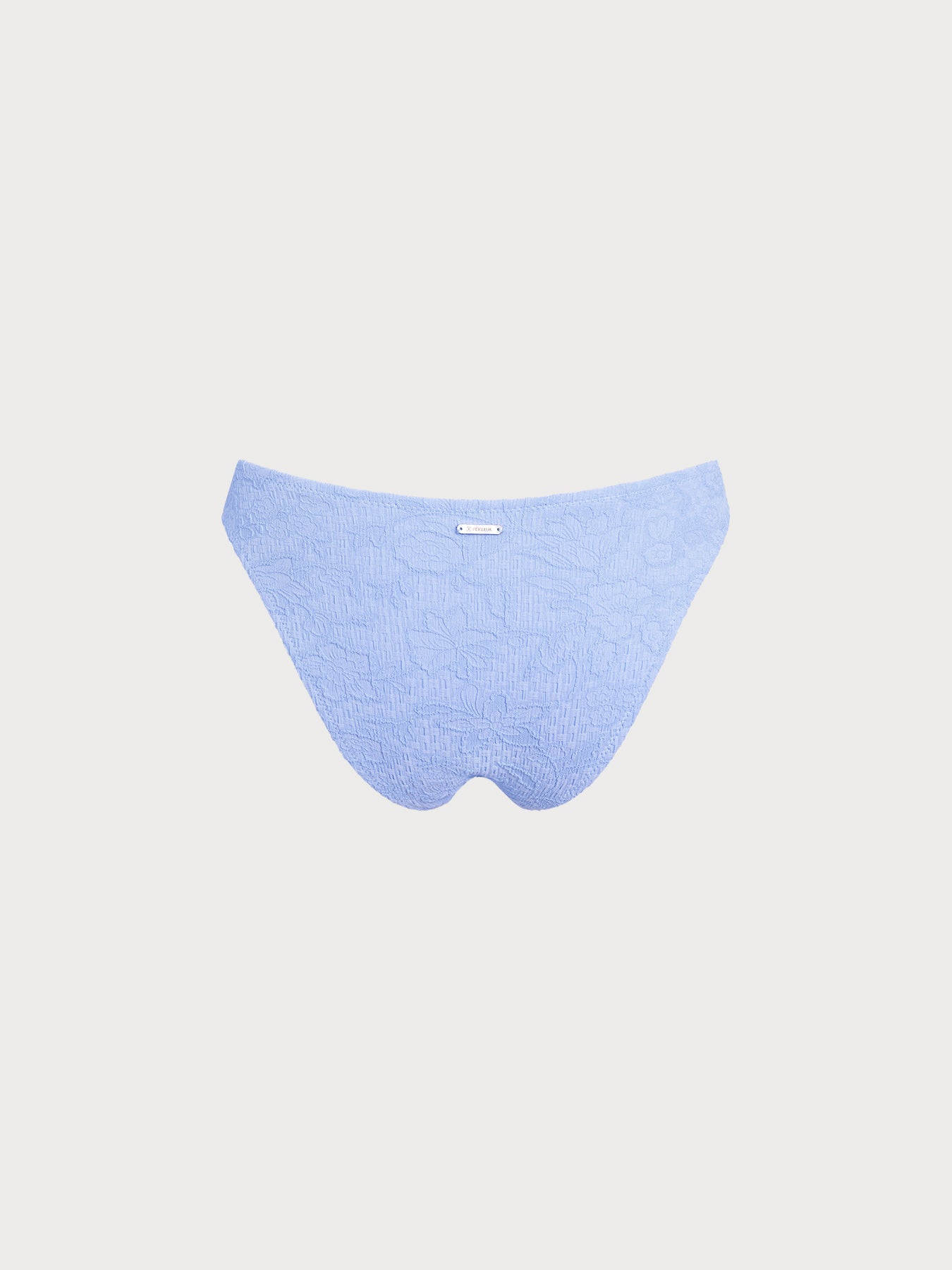 Premium Açık Mavi Dokulu Bikini Altı - Şık ve Rahat
