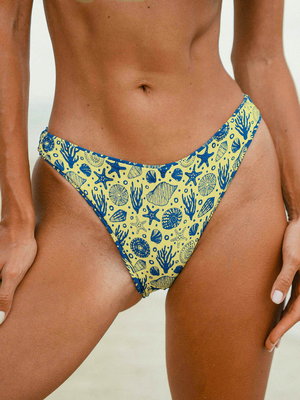 Şık Mavi Dönüşümlü Bikini Altı - Konfor ve Stil