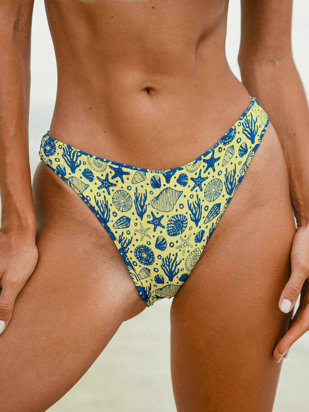 Şık Mavi Dönüşümlü Bikini Altı - Konfor ve Stil