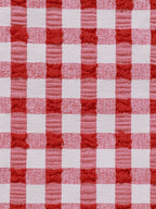 Şık Kırmızı Gingham Askılı Bikini Üstü - Yaz Modası