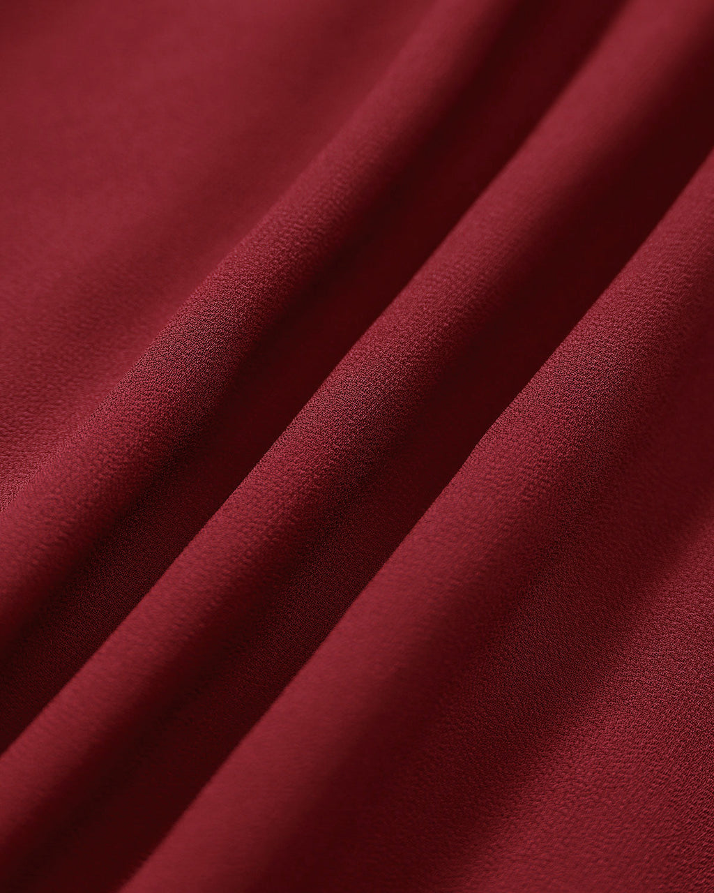 Kırmızı Mock Neck Şeffaf Mini Elbise