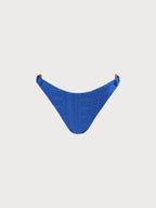 Premium Mavi Desenli O-Halka Bikini Altı