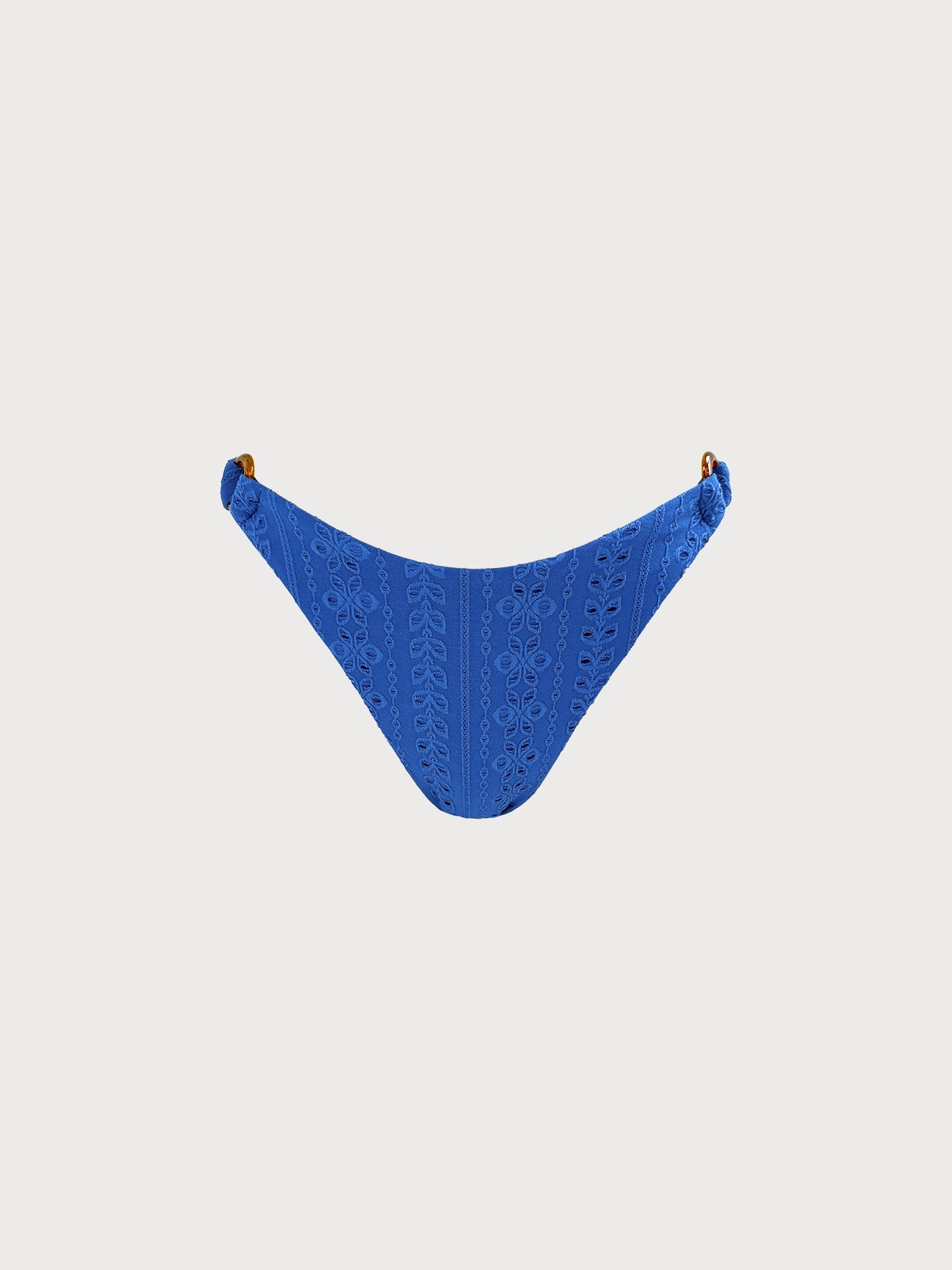 Premium Mavi Desenli O-Halka Bikini Altı