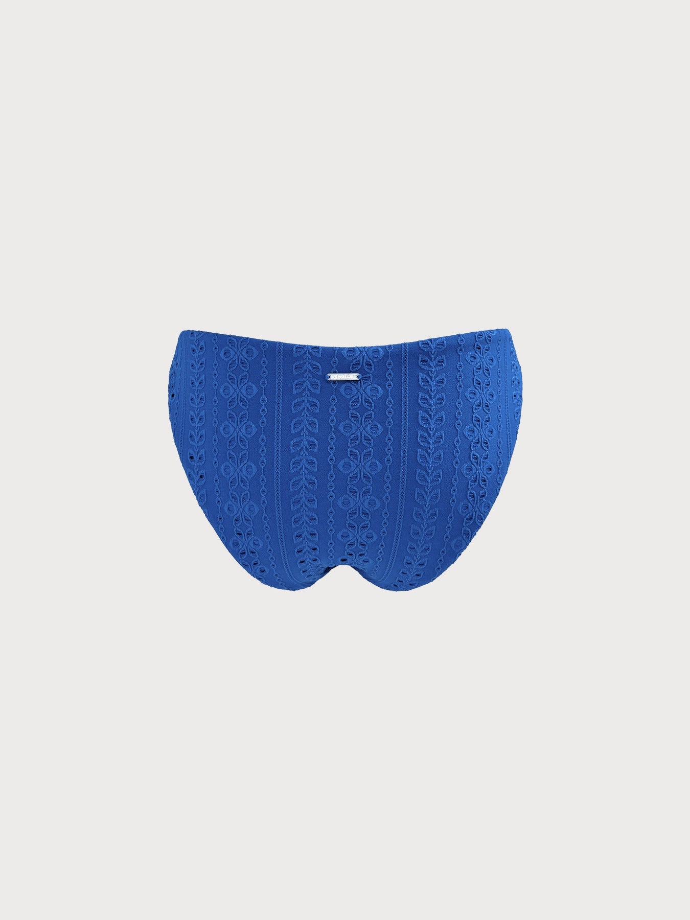Premium Mavi Desenli O-Halka Bikini Altı