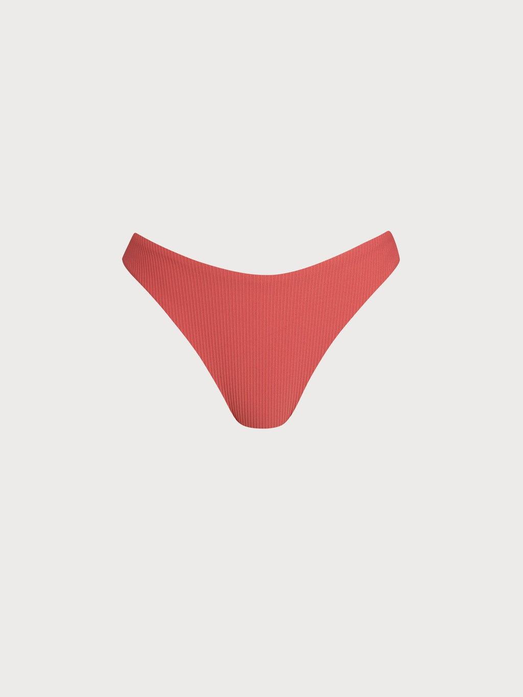 Doğal Mercan Kırmızı Bel Bikini Altı - Şık ve Rahat