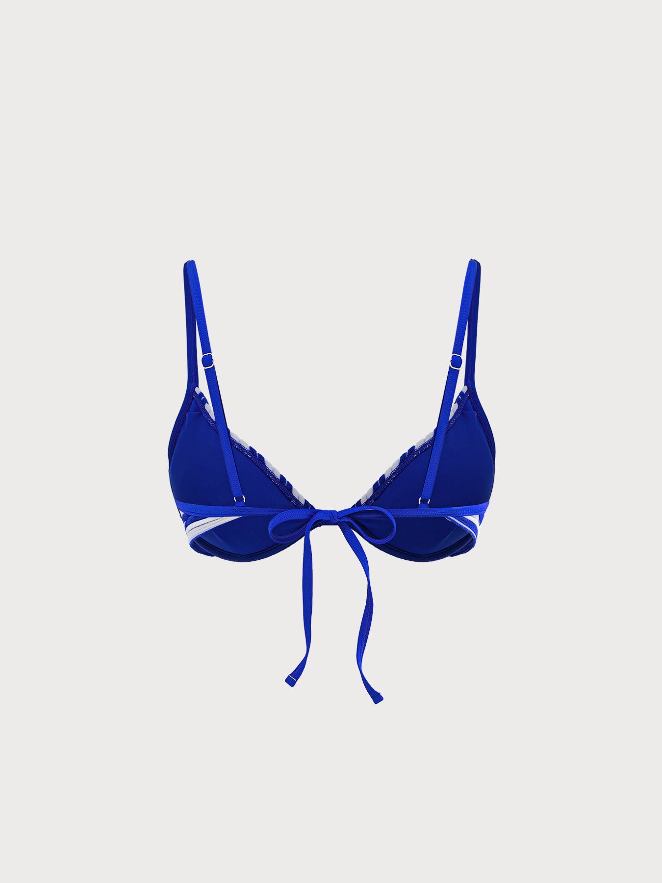 Şık Mavi Peluş Bikini Üstü - Konforlu ve Trendy Tasarım