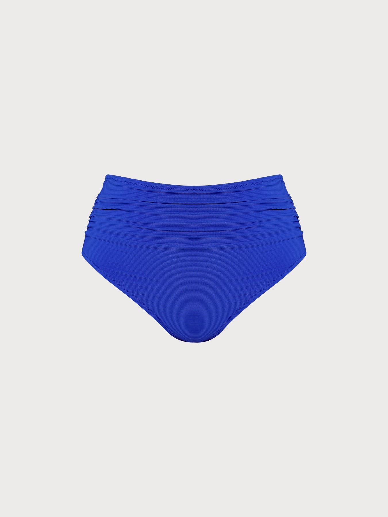 Ribanalı Mavi Büyük Beden Bikini Altı - Şık ve Rahat